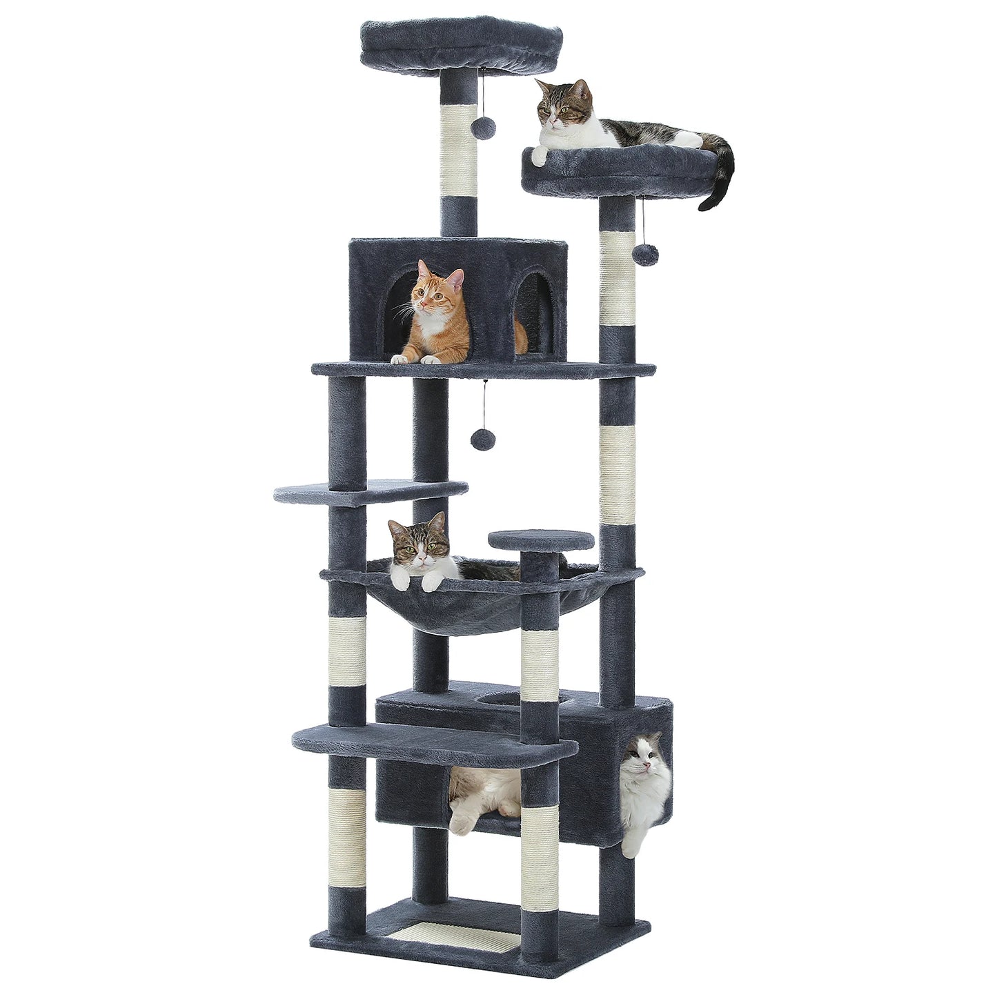 PAWZ Road Cat Tree and Tower With Sisal Scratching Posts