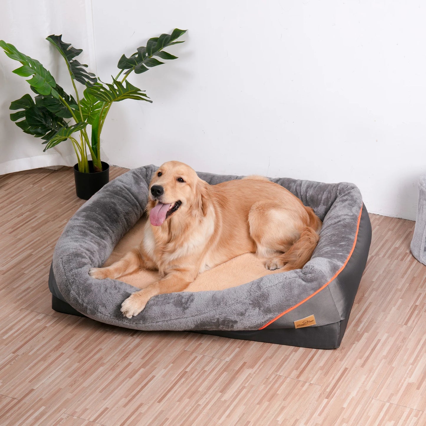 Orthopedic Dog Bed With Removable Cover