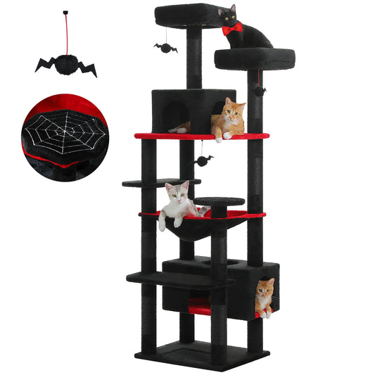 PAWZ Road Cat Tree Tower For Indoor Cats With Sisal Posts