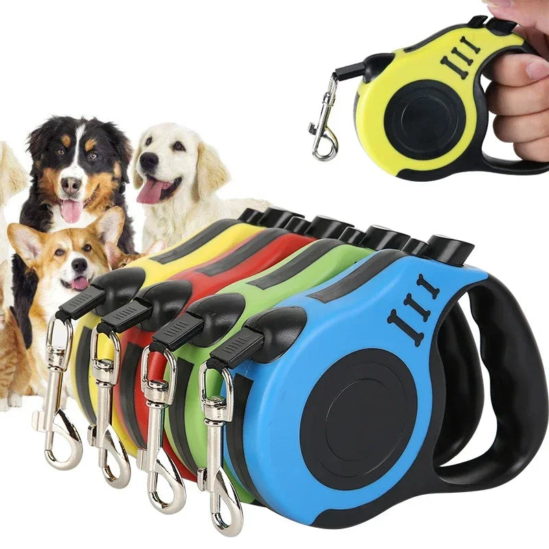 YOUSECN Retractable Dog Leash For All Breeds Lightweight Durable